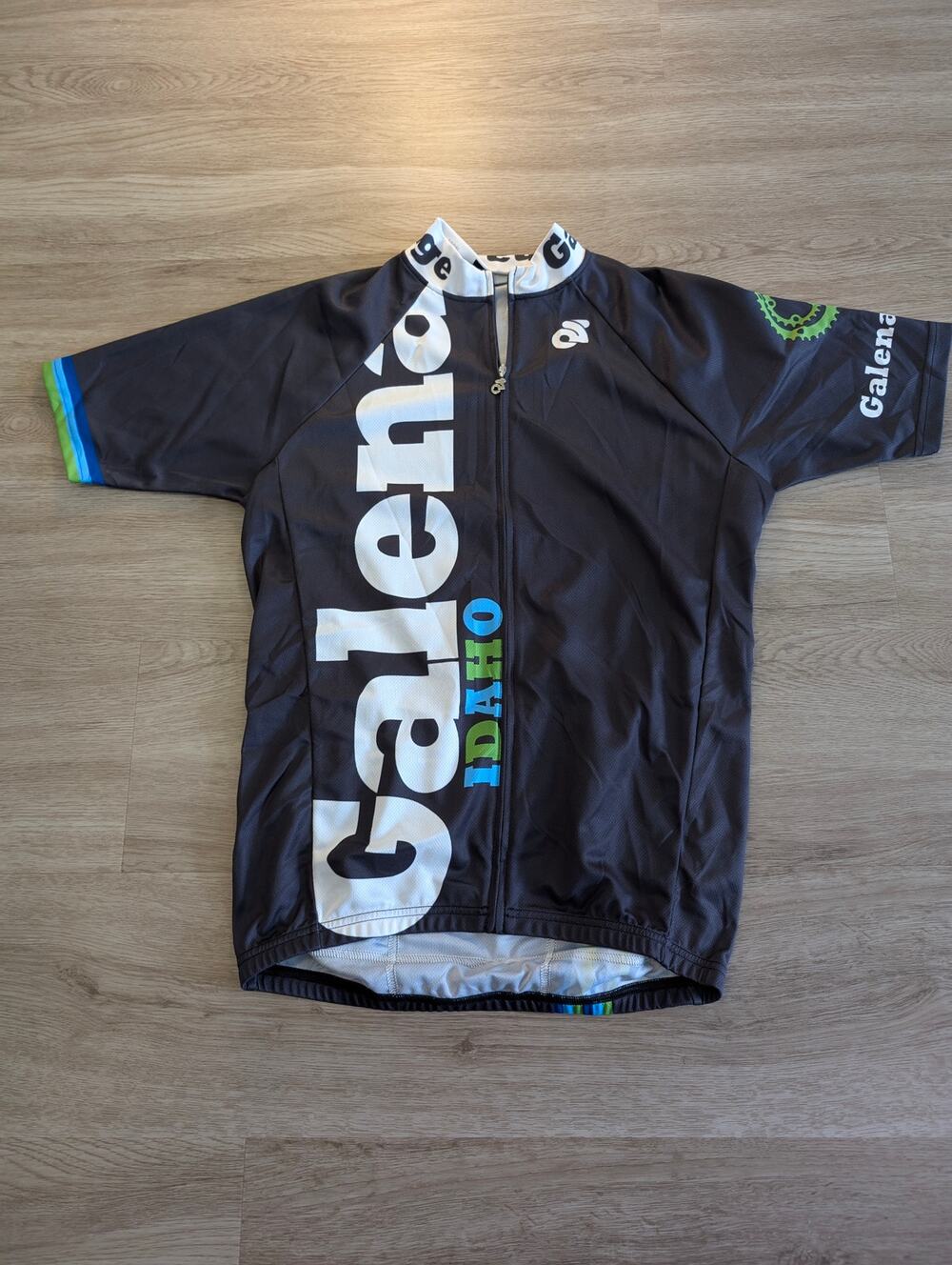Champion System Cycling Jersey Small S Galena Idaho Club Cut Bike Shirt Zip Up